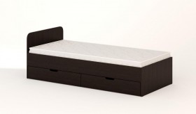 Кровать с ящиками 900 (Венге) в Мотыгино - motygino.katalogmebeli.com | фото
